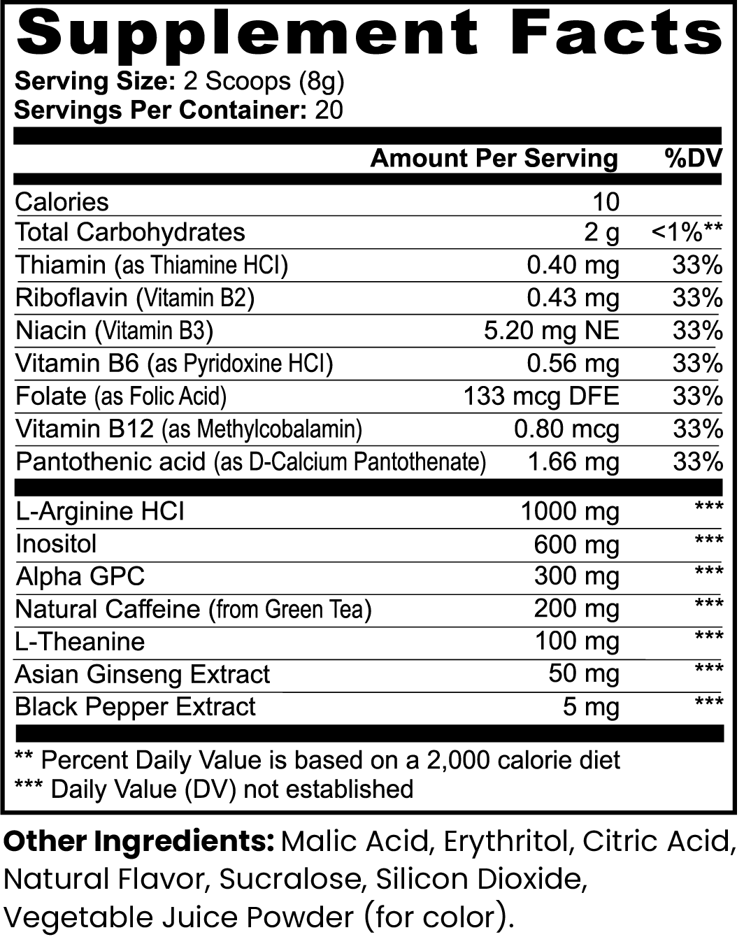 Ferrum Focus Powder (Sour Grape)